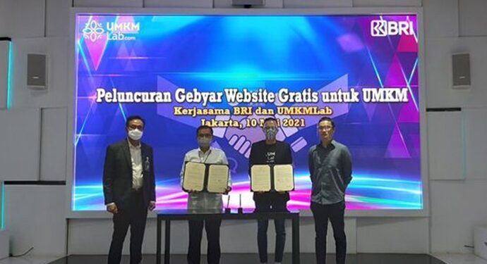 BRI Gandeng UMKMLab Gelar Gebyar Website Gratis
