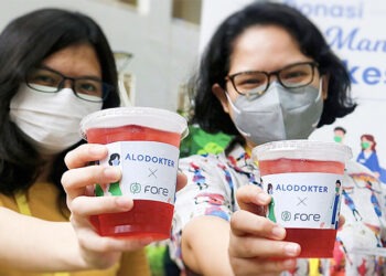 Alodokter Dan Fore Coffee Berbagi Kebaikan di Wisma Atlet