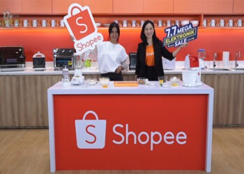 Shopee 7.7 Mega Elektronik Sale, Kampanyekan Brand Lokal