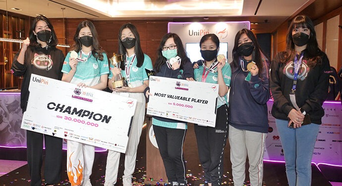 juara Juara UniPin Ladies Series MLBB 2021
