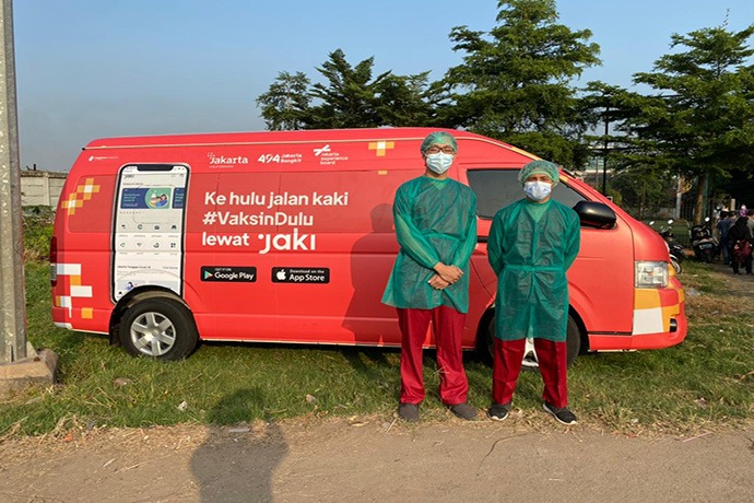 Mobil Vaksin keliling
