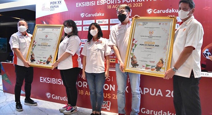 Eksibisi Esports PON XX Papua 2021