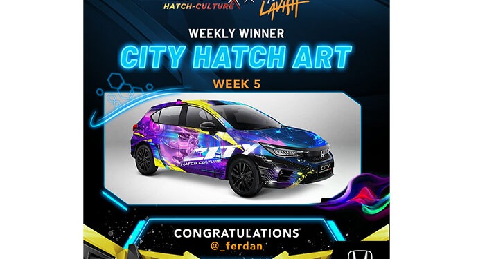 Honda City Hatch Art