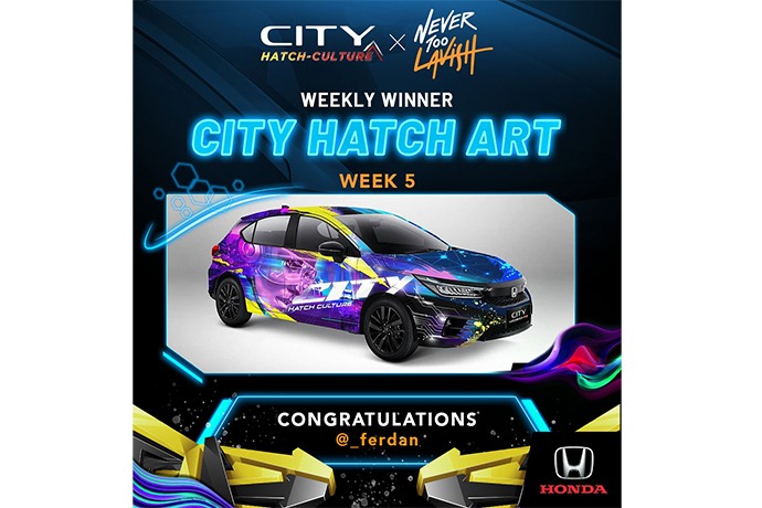 Honda City Hatch Art