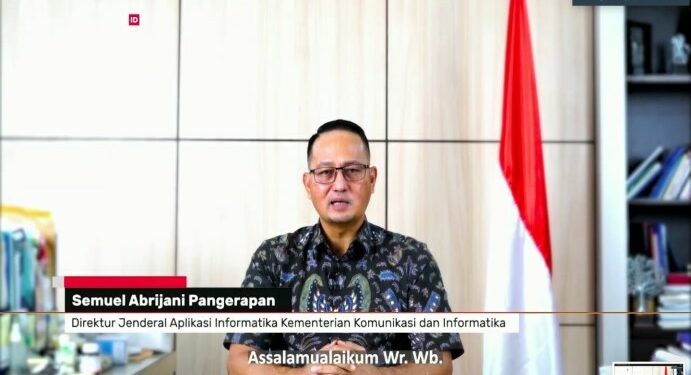 Semuel Abrijani Pangerapan, Direktur Jenderal Aplikasi Informatika Kementerian Komunikasi dan Informatika Republik Indonesia