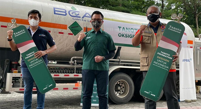 Tanoto Foundation Donasikan 3.000 Unit Oxygen Concentrator ke Kementerian Kesehatan
