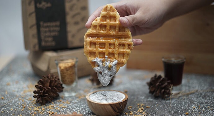 Teguk Hadirkan Croffle, Cemilan Kekinian Yang Lagi Viral