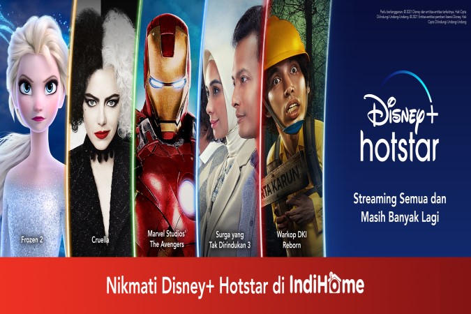 Disney+ Hotstar x IndiHome