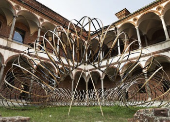 OPPO instalasi Bamboo Ring :|| Weaving a Symphony of Lightness and Form