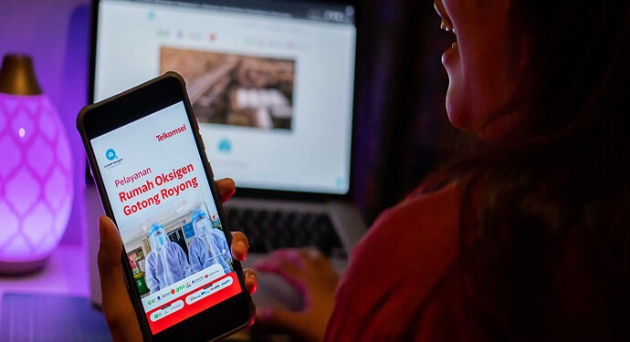 Telkomsel Rumah Oksigen Gotong Royong