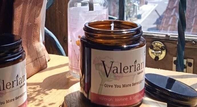 valerian candle