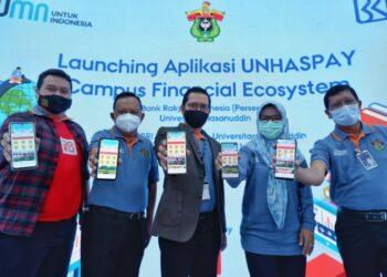 Kolaborasi Unhas, BRI dan DOKU Luncurkan Unhaspay, Aplikasi Transaksi Digital Perguruan Tinggi