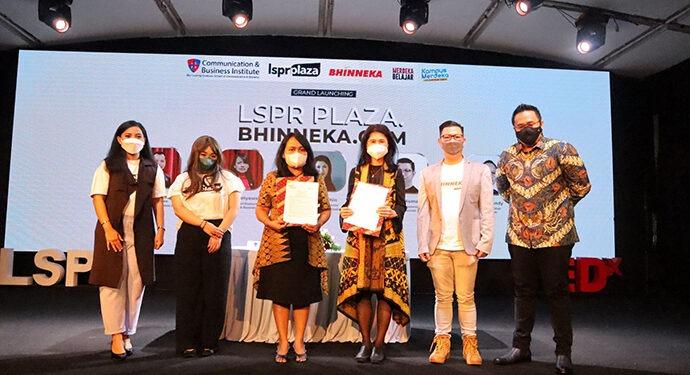 Bhinneka dan LSPR Communication & Business Institute