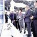 Menkominfo mengunjungi booth Huawei di venue MWC