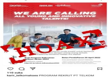 Akun Lowongan Kerja Palsu