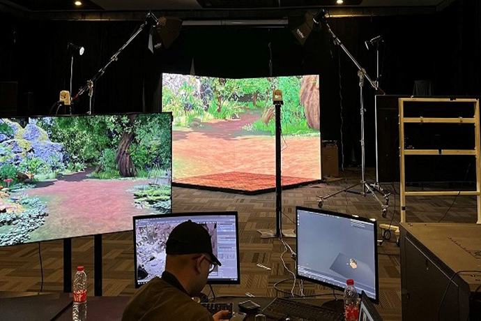 Produksi virtual