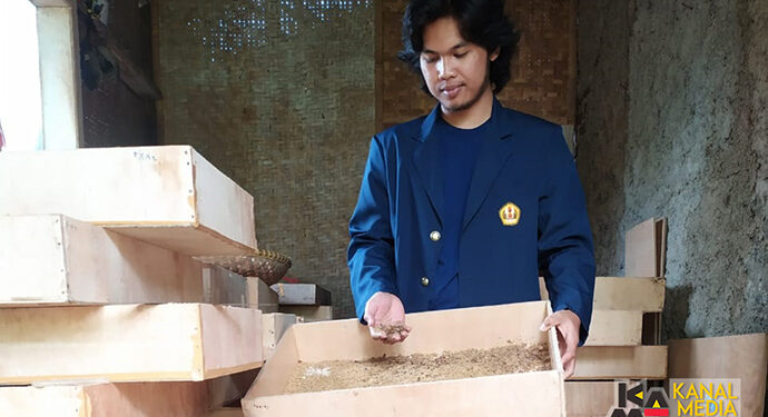 Mahasiswa Fakultas Peternakan Unpad Eri Erianto