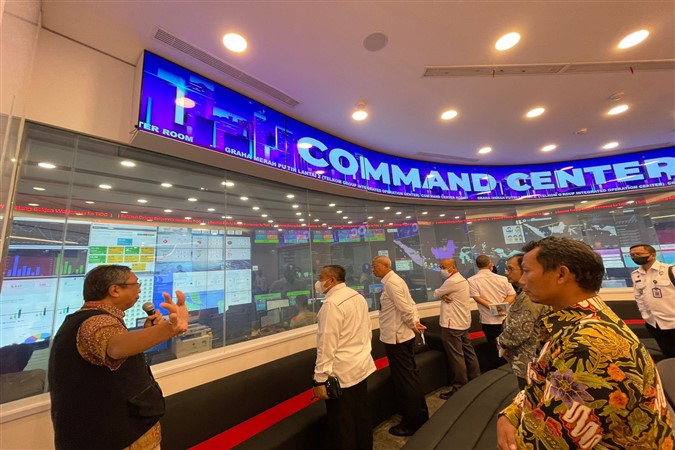 Command Center Telkom Integrated Operation Center