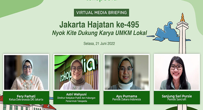 Tokopedia x Dekranasda DKI