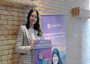 AVP of Marketing and PR Amartha Rezki Warni