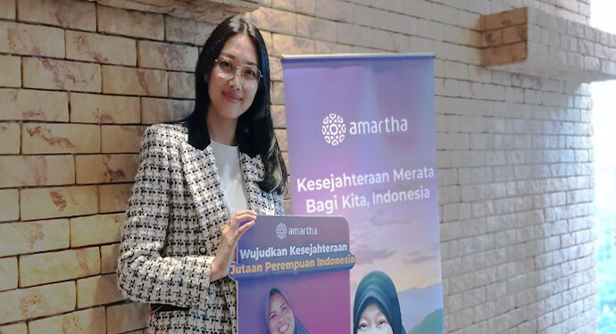 AVP of Marketing and PR Amartha Rezki Warni