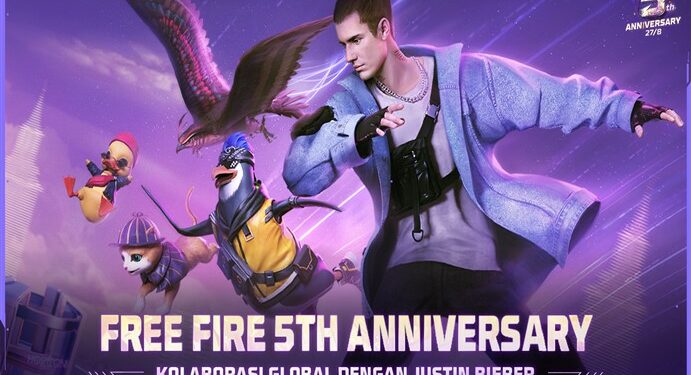 Free Fire x Justin Bieber