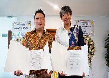MoU Peresmian Digital Center Surabaya