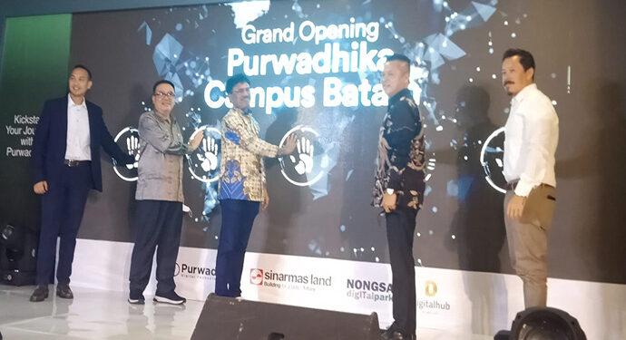 Peresmian kampus Purwadhika Digital Technology School Batam