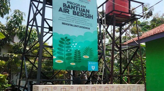 Telkom - program bantuan sanitasi