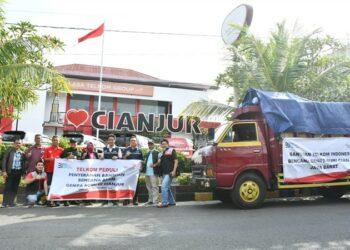 Telkom - penyaluran bantuan