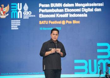 Menteri BUMN Erick Thohir