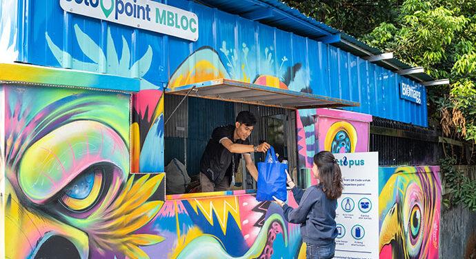 pemilahan sampah Octopus