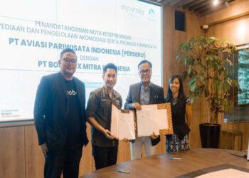 MoU Bobobox dan Injourney