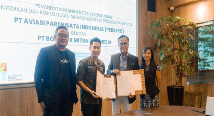 MoU Bobobox dan Injourney