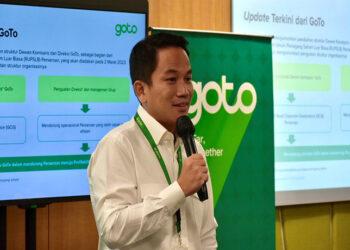 Direktur Utama GoTo Andre Soelistyo