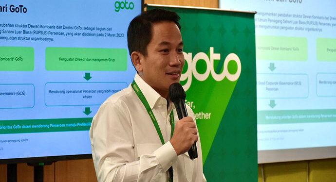 Direktur Utama GoTo Andre Soelistyo
