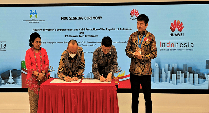 Huawei dan KemenPPPA