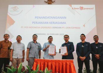 Pos Indonesia x Lion Parcel