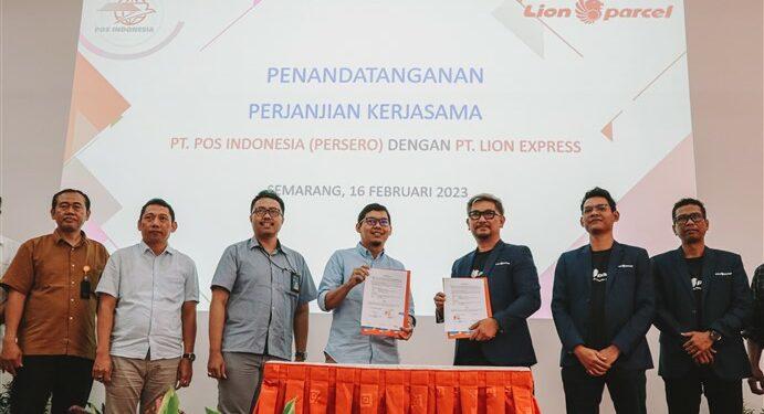 Pos Indonesia x Lion Parcel