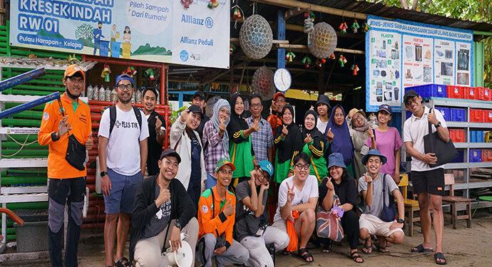 Bank Sampah Kresek Indah, Pulau Kelapa