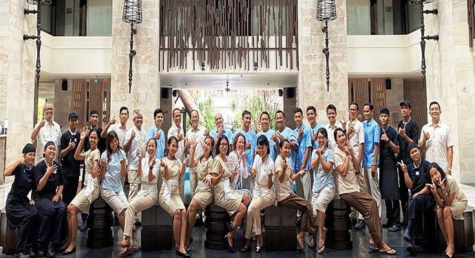Hotel team at Holiday Inn Resort Bali Benoa