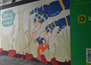 Seni Mural Gardu House