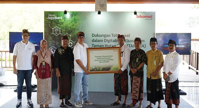 Telkomsel Tahura Digitalization Support