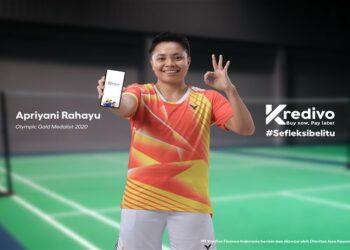 Apriyani Rahayu Brand Ambassador Kredivo