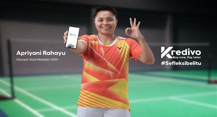 Apriyani Rahayu Brand Ambassador Kredivo
