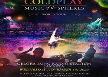 BCA x Konser Coldplay Music of The Spheres World Tour 2023