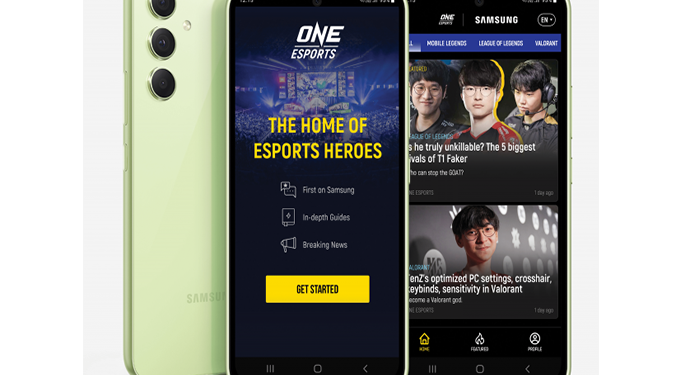 Aplikasi mobile ONE Esports