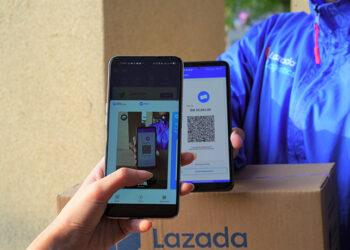 lazada-QRIS on Delivery