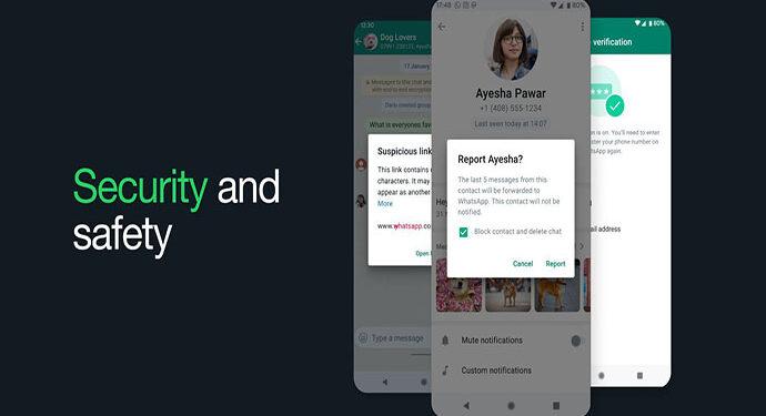Whatsapp pusat keamanan