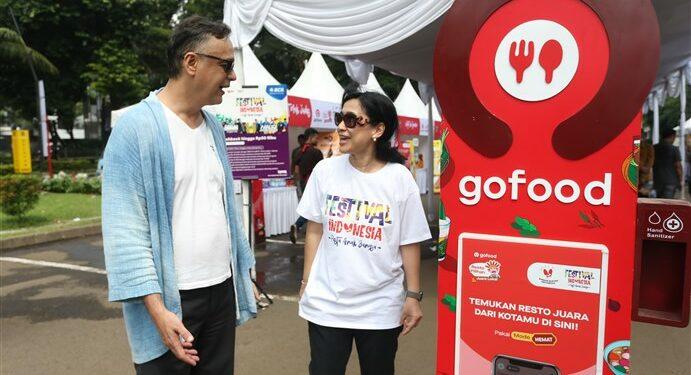 GoFood di Festival Indonesia